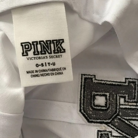 VS Pink White Gray Black PINK Nation Baseball Hat main image 5